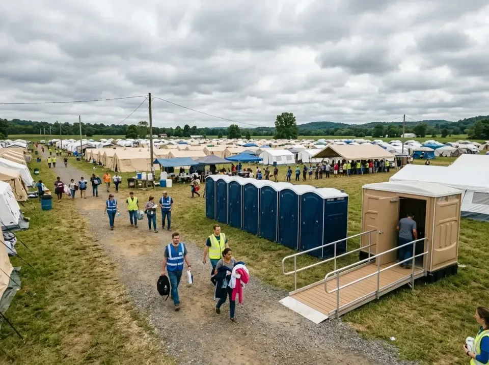 disaster-relief-camp-restrooms-010 — frequently asked questions, Dumpster & Portable Bathrooms Rental in Whitehouse, OH